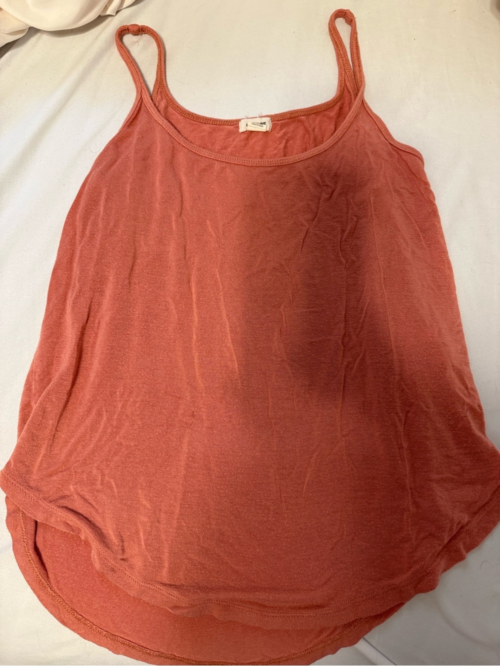 Garage Peach Flowy Tank